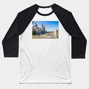 Almudena Cathedral in Madrid Baseball T-Shirt